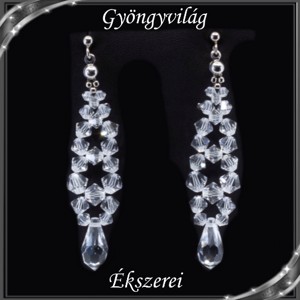 Seturi de bijuterii: nunta, mireasa, set de bijuterii casual, cristale Swarovski SSZ-ESWF 06-1 -  - Artynos.ro