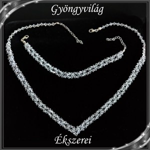 Nunta, mireasa, set de bijuterii casual, cristal Swarovski SSZ-ESW07-1 5328, , , ARTYNOS