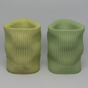 Suport periuță de dinți verde, suport creion, mini vază -  - Artynos.ro