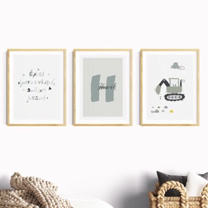 Decorațiuni de artă de perete pentru camera copilului, poster cu mașină de lucru, camion basculantă, excavator, tractor, set de 3 imagini - casă & stil de viață - echipament pentru camera copiilor - decorațiuni pentru camera copilului - Artynos.ro Decorațiuni de artă de perete pentru camera copilului, poster cu mașină de lucru, camion basculantă, excavator, tractor, set de 3 imagini - casă & stil de viață - echipament pentru camera copiilor - decorațiuni pentru camera copilului - Artynos.ro