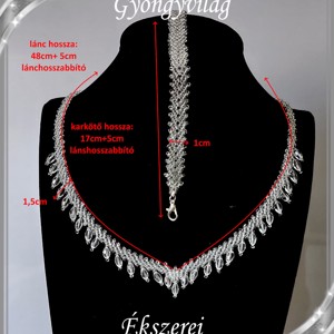 Nunta, mireasa, set de bijuterii casual, SSZEB-GY04-1 - accesorii nuntă - bijuterii mireasă - set bijuterii de mireasă - Artynos.ro