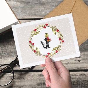 Babe carte poștală de Crăciun, felicitare de Crăciun -  - Artynos.ro