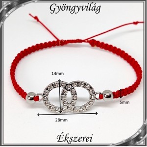 Bijuterii brățări: brățară macramé SK-M 45e2 2 buc/pachet în mai multe culori -  - Artynos.ro