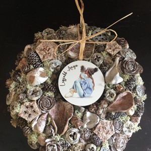 Cea mai bună mamă ciocănitoare, decorare ușă -  - Artynos.ro