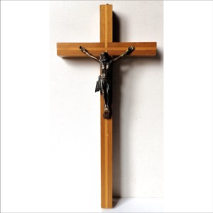 Frumoasa cruce incrustata cu crucifix din bronz, Casa & Stil de viata, Accesorii religioase, Cruce, , ARTYNOS