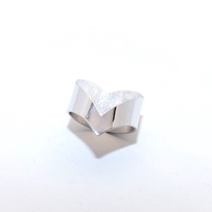 Inel de damă din aluminiu, mărimea 55, reglabil (GY.15) -  - Artynos.ro