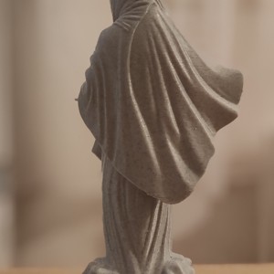 Fecioara Maria 20 cm 3D, , , Statuie din marmura cu efect Fecioara Maria, 20 cm. Frumos detaliata. Disponibila si in dimensiuni ..., ARTYNOS