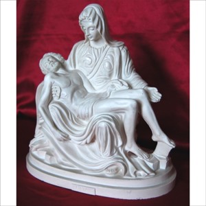 Pieta, Iisus coborât de pe cruce, A. Giannetti - arte vizuale și accesorii  - sculptură - sculptură din piatră - Artynos.ro