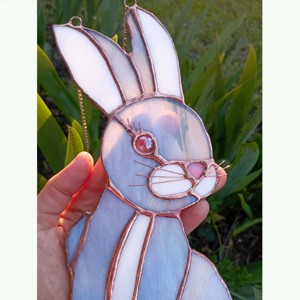 Paște Bunny urechi soare catcher pentru fereastră -  - Artynos.ro