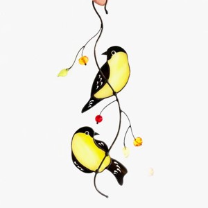 Pereche de păsări cântătoare - casă & stil de viață - accesorii pentru decorat casa - decorațiuni de geam și decorațiuni de ușă  - decor ferestre și autocolant pentru geam - Artynos.ro
