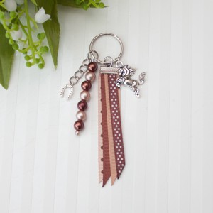 Breloc, ornament pentru geanta - Cal maro, , , ARTYNOS