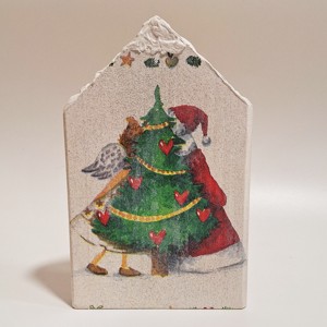 Most Craciun si ingerul � decoratiuni festive stralucitoare - Artynos.ro