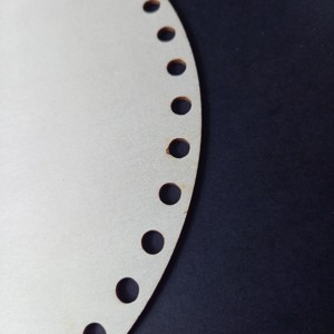 20 cm Material decorativ din lemn natural, potrivit pentru croșetat   -  - Artynos.ro