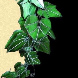 Oglindă Art Nouveau de chihlimbar din teffany -  - Artynos.ro
