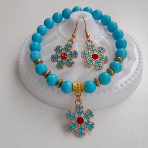 Bijuterii fulg de nea - bratara, cercei, , , ARTYNOS