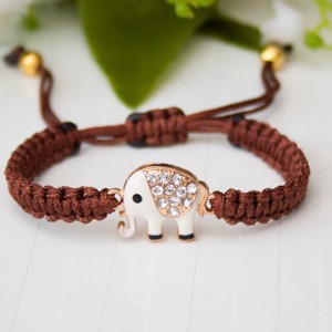 Bratara macramé impletita - Elephant brown, , , ARTYNOS