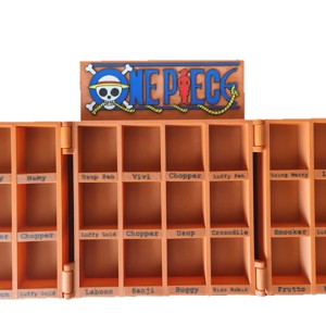 Suport pentru figurine One Piece Kinder Joy cu placute de identificare, varianta cu capac rabatabil, , , ARTYNOS