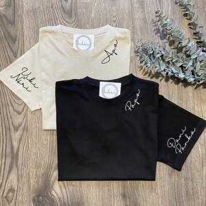 Tricou personalizat cu inscriptie - Un cadou unic pentru mama, tata, tata, mama, , , ARTYNOS