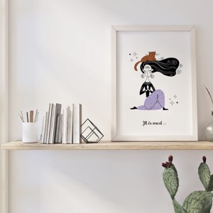 Yoga poster, yoga motivational imagine, yoga studio decor de perete -  - Artynos.ro