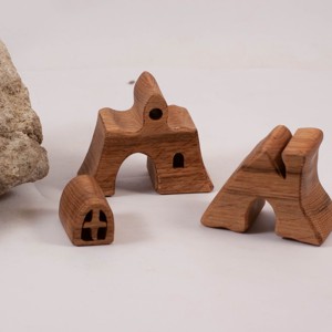  Casă din lemn, constructor din lemn, puzzle jigsaw -  - Artynos.ro