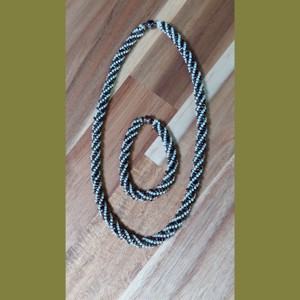 Set colier și brățară spirală - bijuterii - seturi de bijuterii - Artynos.ro