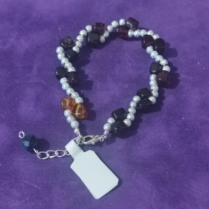 Bratara chihlimbar. - accesorii nuntă - seturi de nuntă, seturi ceremonie de nisip - Artynos.ro