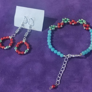 Set elegant pietre naturale, Accesorii nunta, Bijuterii mireasa, Set bijuterii de mireasa, Altele, ARTYNOS