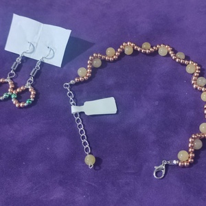 Set cu citrin - accesorii nuntă - accesorii și cadouri de burlecițe - Artynos.ro