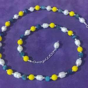 Set elegant perle si pietre semipretioase naturale, Accesorii nunta, Accesorii si cadouri de burlecite, Altele, ARTYNOS