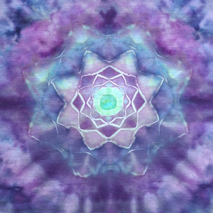 Cosmic Mandala � Tricou vopsit stil psihedelic - îmbrăcăminte și modă - haine bărbați - tricouri bărbați - Artynos.ro