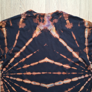 Reverse Bones � Tricou rock vopsit manual unicat - îmbrăcăminte și modă - haine bărbați - tricouri bărbați - Artynos.ro