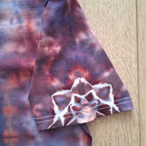 Midnight Mandala - Tricou unisex unicat din bumbac - îmbrăcăminte și modă - haine damă - tricou și top de damă - Artynos.ro