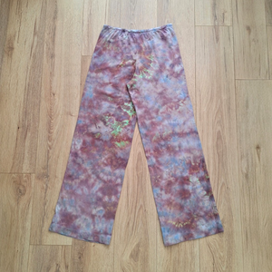 Wild Moor � Pantaloni vopsiți manual unicat - îmbrăcăminte și modă - haine damă - pantaloni damă - Artynos.ro