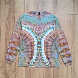 Earthbound Wings - Bluza bumbac vopsita manual - Artynos.ro