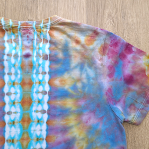 Candy Pop - Tricou colorat vopsit manual, unicat - îmbrăcăminte și modă - haine damă - tricou și top de damă - Artynos.ro