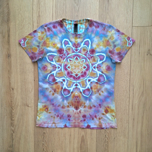 Candy Pop - Tricou colorat vopsit manual, unicat, Imbracaminte si moda, Haine dama, Tricou si top de dama, Altele, ARTYNOS