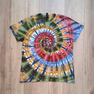 Earth Core - Tricou colorat vopsit manual, unicat, Imbracaminte si moda, Haine dama, Tricou si top de dama, Altele, ARTYNOS