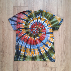 Earth Core - Tricou colorat vopsit manual, unicat - îmbrăcăminte și modă - haine damă - tricou și top de damă - Artynos.ro