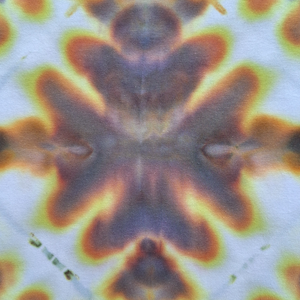 Tricou damă bumbac vopsit manual shibori unicat - îmbrăcăminte și modă - haine damă - tricou și top de damă - Artynos.ro