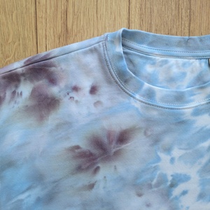 Crystal Cloud - Hanorac unisex vopsit manual unicat - îmbrăcăminte și modă - haine damă - hanorace, cardigane - Artynos.ro