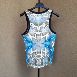 [M] Top de vară artistic unicat mandala hippie  - îmbrăcăminte și modă - haine damă - tricou și top de damă - Artynos.ro