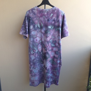 [S] Rochie tip tricou mov cu buzunare, din bumbac - îmbrăcăminte și modă - haine damă - rochie, dintr-o bucată - Artynos.ro