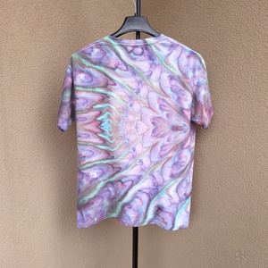 [10-12 ani/L] Tricou copii unisex unicat mov turcoaz - îmbrăcăminte și modă - haine bebeluși și copii - tricouri copii - Artynos.ro