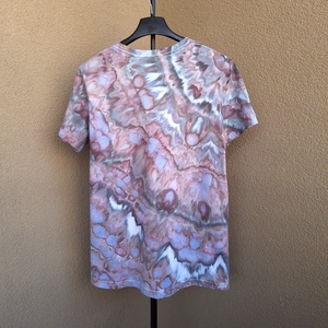 [M] Tricou bumbac dens vopsit manual unicat - îmbrăcăminte și modă - haine damă - tricou și top de damă - Artynos.ro