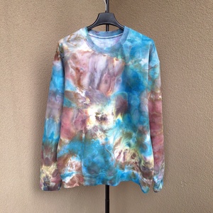 [M] Bluza molton vopsita manual model organic unicat - Artynos.ro
