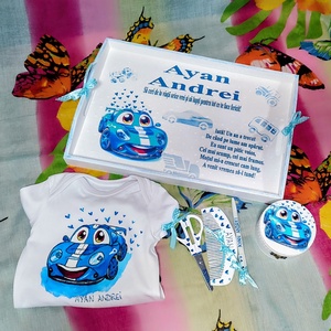 Set pentru mot - aniversarea de 1 an a copilului - jucării și echipamente pentru copii - cadouri baby shower - Artynos.ro