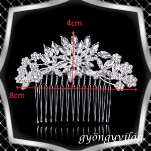 Bijuterii, ornamente de păr, catarame de păr: nuntă, mireasă, ornament de păr casual ES-H-FÉM64e -  - Artynos.ro