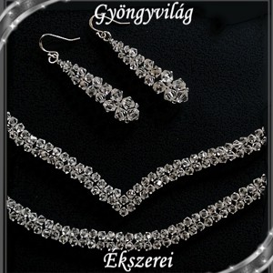 Set de bijuterii de nuntă, de mireasă, casual, cristal Swarovski SSZE-SW01-1 5328 -  - Artynos.ro