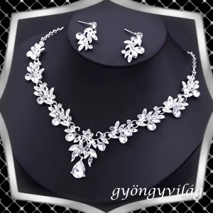  Nunta, mireasa, set de bijuterii casual, ES-SZÉ99 - accesorii nuntă - bijuterii mireasă - set bijuterii de mireasă - Artynos.ro