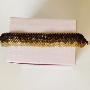 Bratara lata Tigru, Bijuterii, Bratari, Bratari din margele, Confectionarea bijuteriilor, ARTYNOS